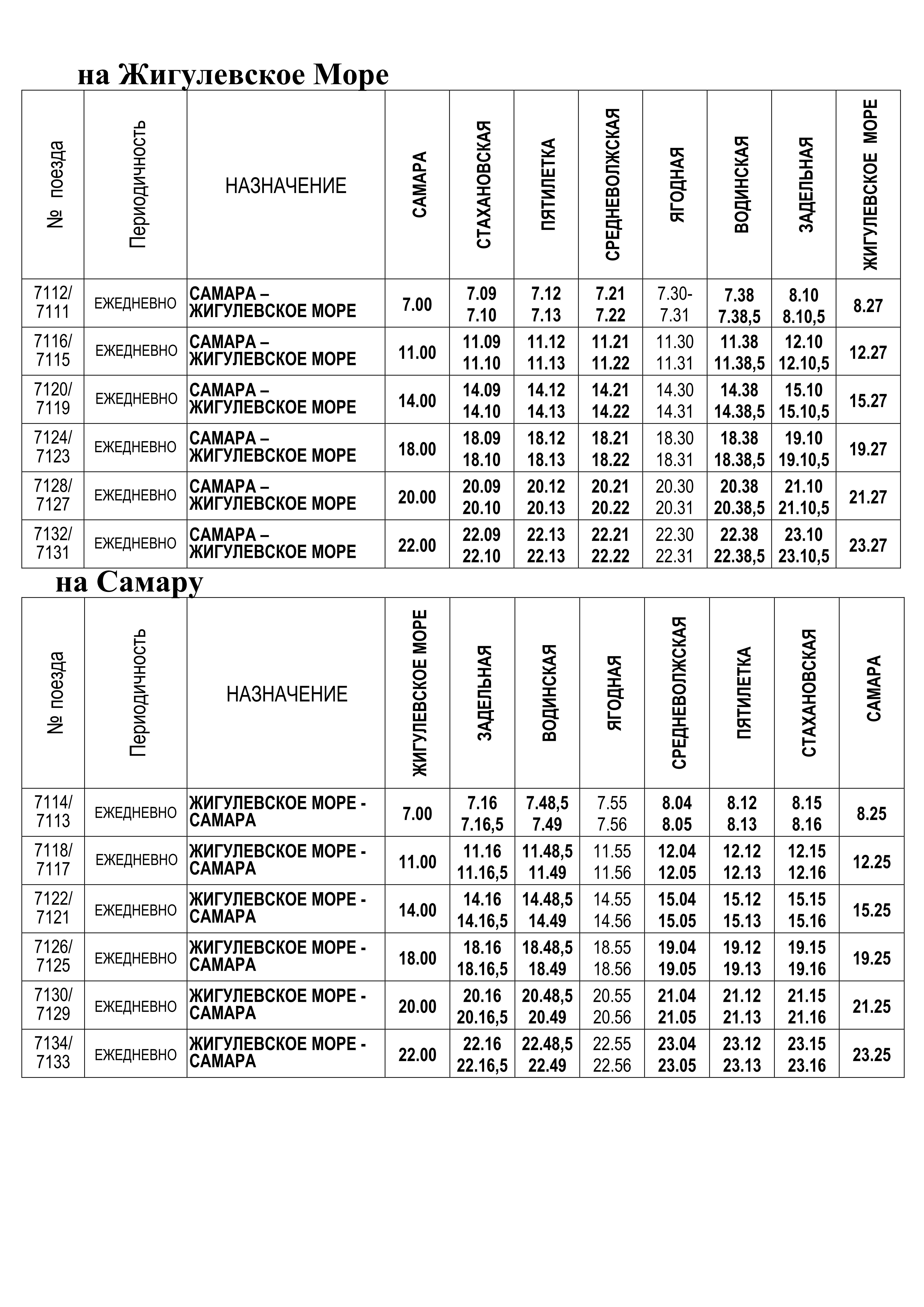 Расписание электричек средневолжская водинская. Расписание электричек Жигулевское море Задельная. Электричка Самара Стахановская Задельная.