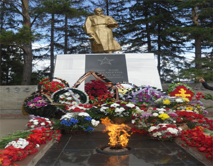 Возложение венков к 70 летию Победы